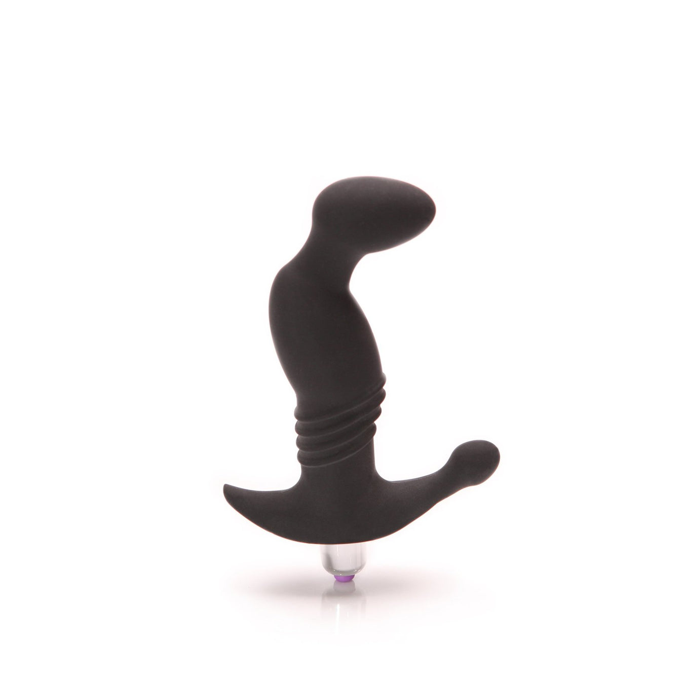 Plug negro especial para estimulación de la prostata con vibrador